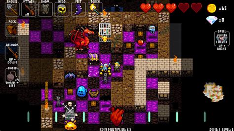 Crypt of the NecroDancer! Tasa-arvoinen rytmipeli joka yhdistää roguelike elementtejä ja hauskaa musiikkia!